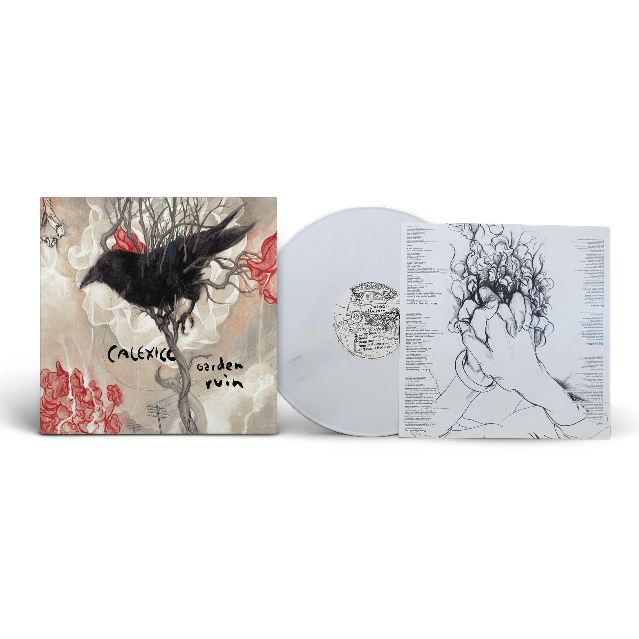 calexico buy garden ruin coloured silver vinyl