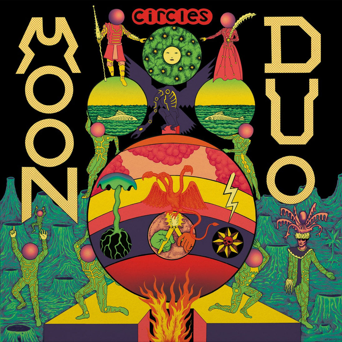 buy moon duo circles limited edition color vinyl