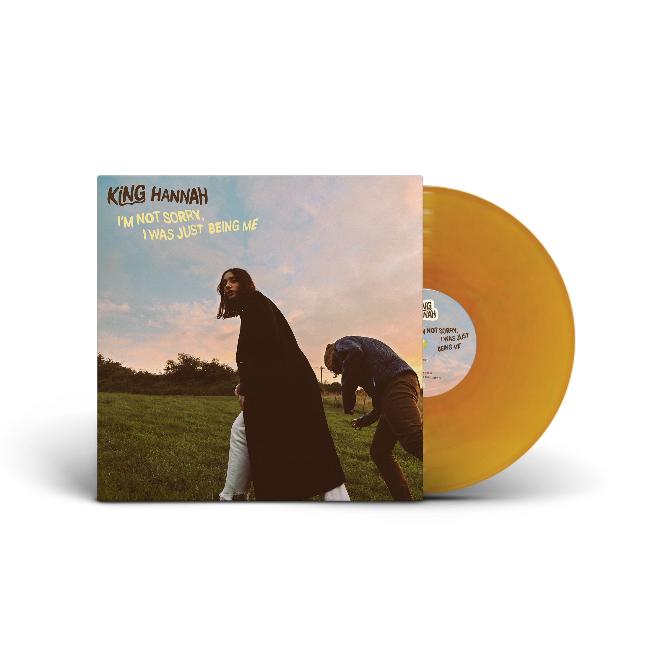 king hannah i'm not sorry i was just being me limited edition coloured vinyl