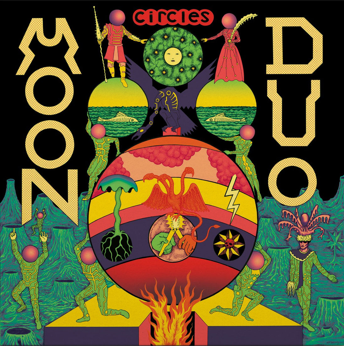 buy moon duo circles limited edition color vinyl