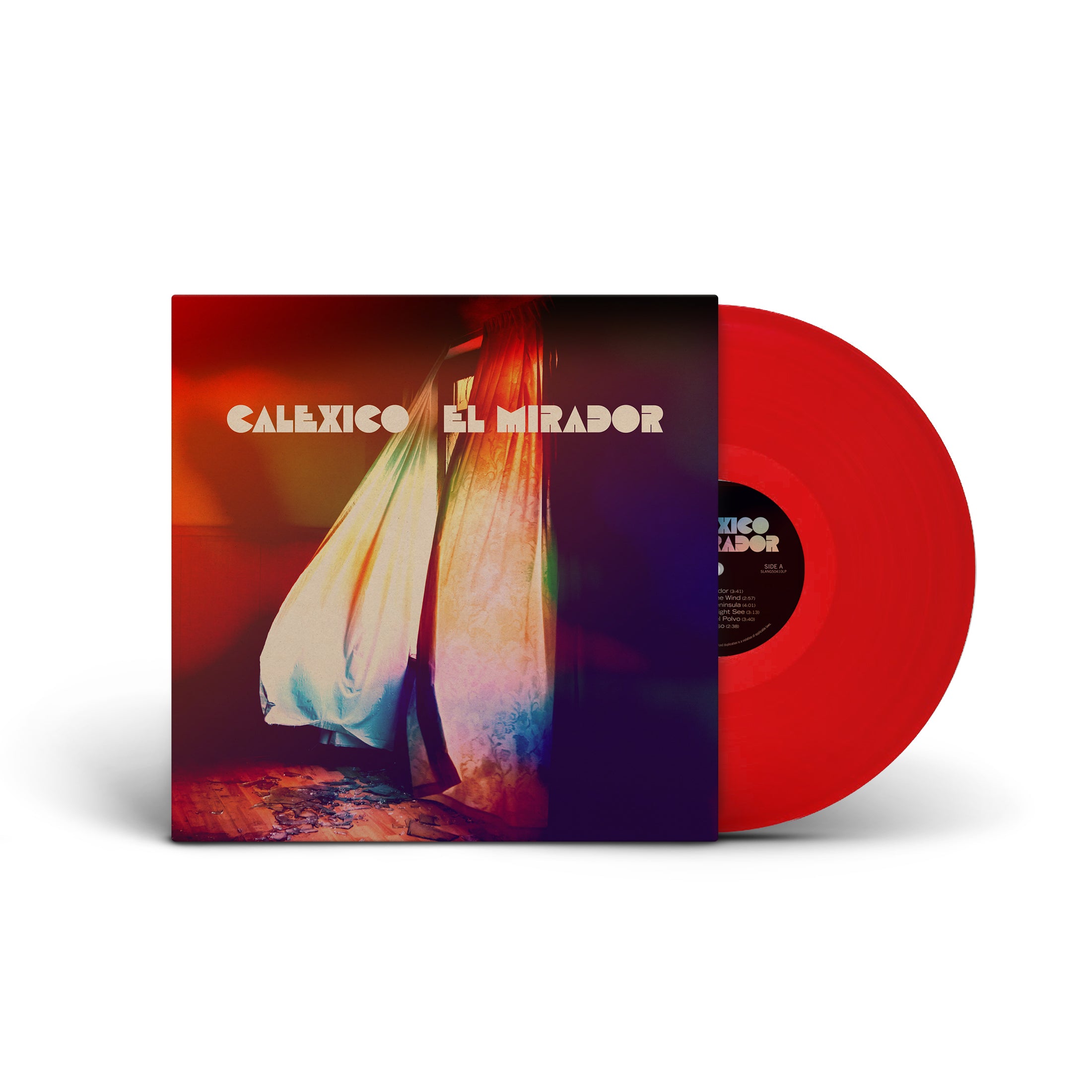 calexico el mirador limited edition red coloured vinyl