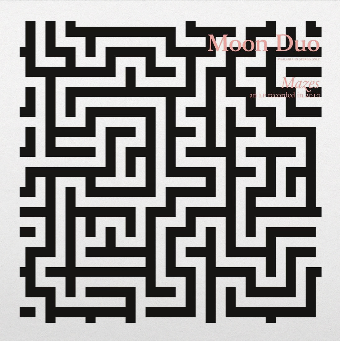 moon duo mazes clear vinyl limited edition